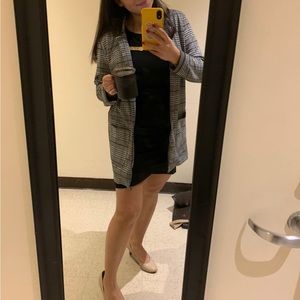 Plaid Blazer/ Coat